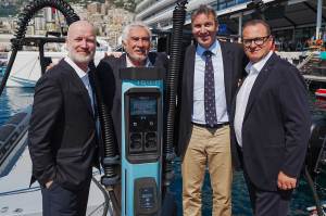 Four men standing for a photo.