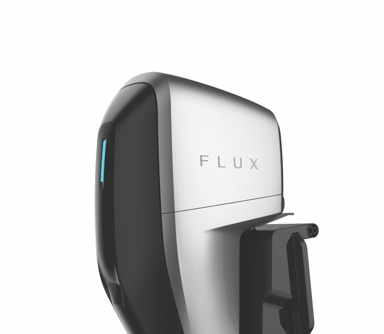 6945b0b099341a55f3b3a202_560d31d15e7667600d4d84a69720f12a_FM115 Silver Web copy Flux has delivered more high-voltage electric outboards than any other company in North America during the past two years. PHOTO COURTESY FLUX MARINE