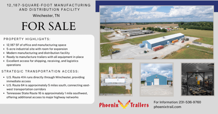 Prime Manufacturing & Distribution Facility For Sale