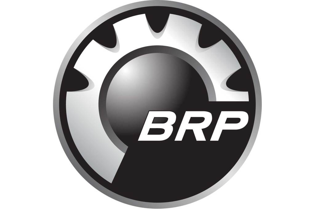 Black and white logo IMAGE COURTESY BRP