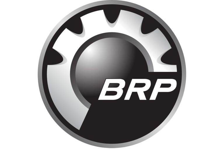Black and white logo IMAGE COURTESY BRP