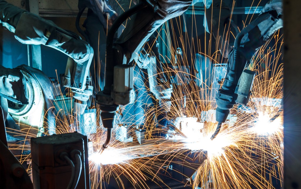 Automation on the factory floor is on the rise in the marine manufacturing sector. PHOTO: TAAEE - STOCK.ADOBE.COM