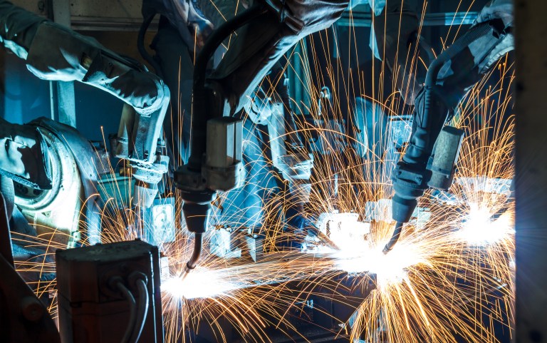 Automation on the factory floor is on the rise in the marine manufacturing sector. PHOTO: TAAEE - STOCK.ADOBE.COM
