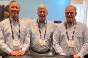 Jeff Cox, John Thommen, Jeff Earl. COURTESY OCEAN MARKETING