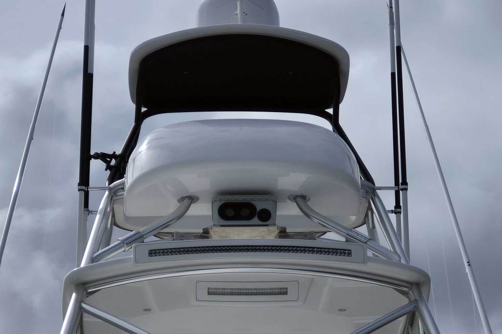 WhaleSpotter unit on a Viking 70. PHOTO COURTESY VIKING YACHTS