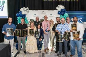 Sara Bay Marine Group earns World Cat’s top global sales award PHOTO COURTESY WORLDCAT™